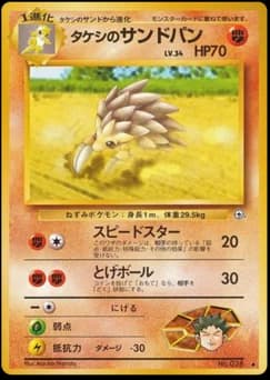 Brock's Sandslash