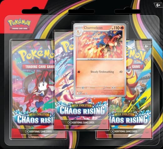 Chaos Rising 3-Pack Blister [Charmeleon]