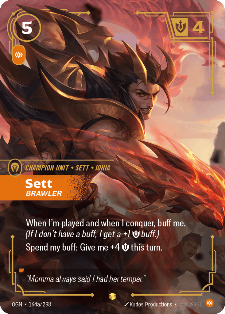 Sett - Brawler (Alternate Art)