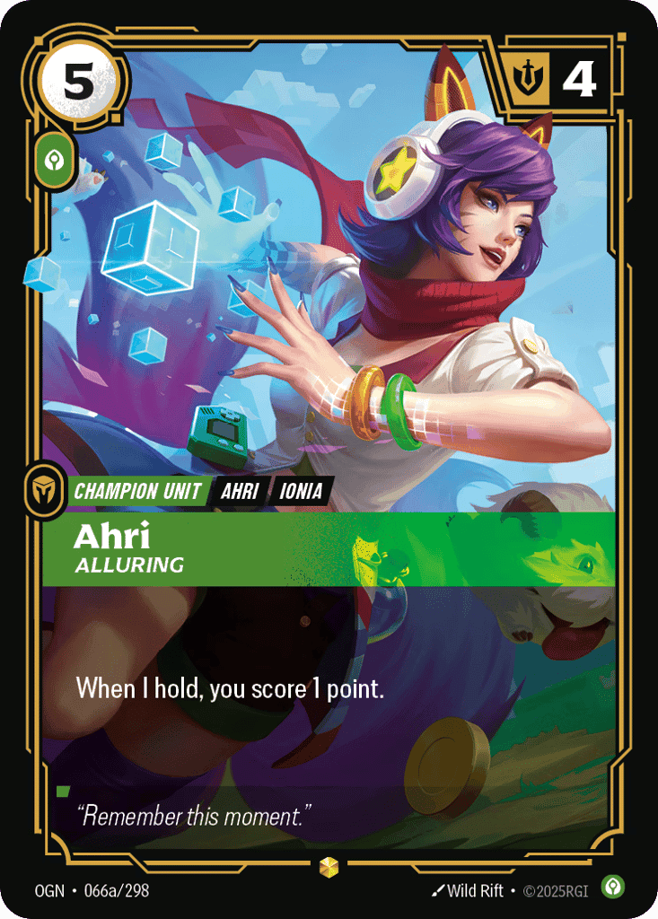 Ahri - Alluring (Alternate Art)