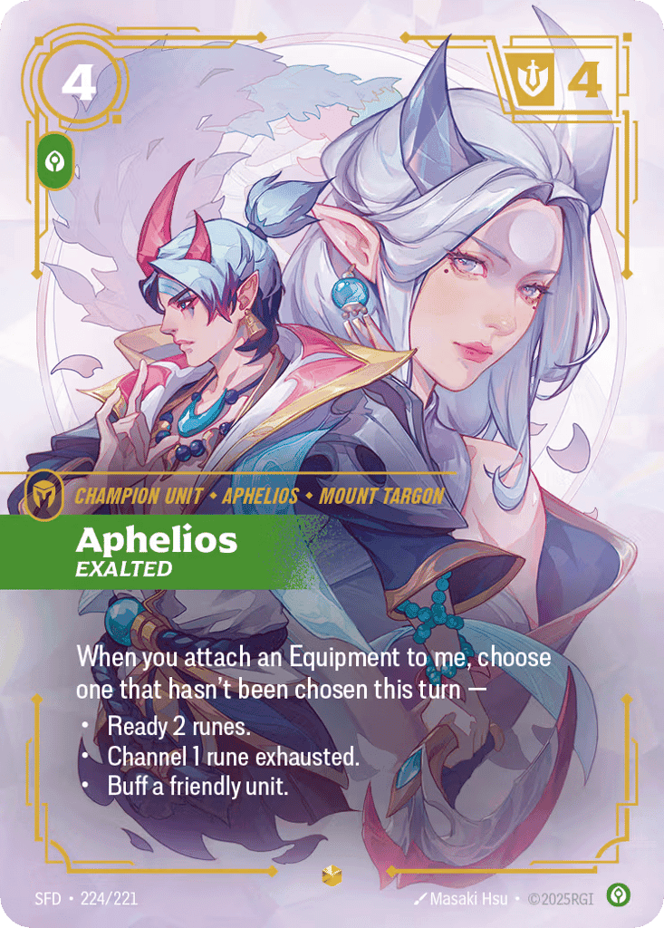 Aphelios - Exalted (Overnumbered)