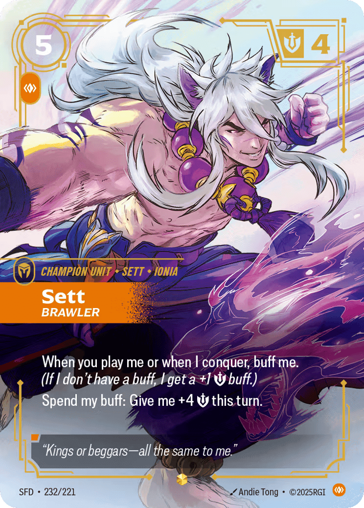 Sett - Brawler (Overnumbered)