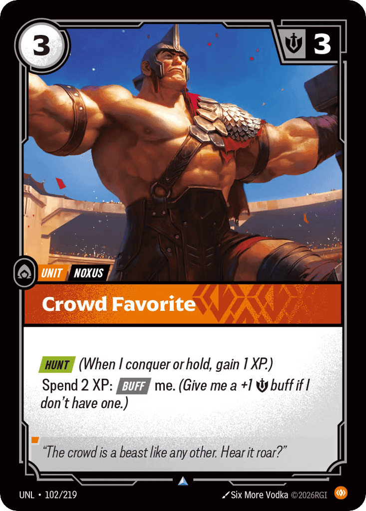 Crowd Favorite