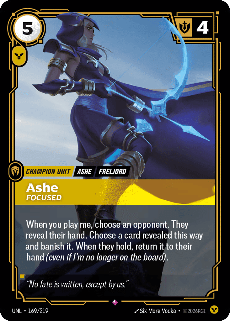 Ashe - Focused