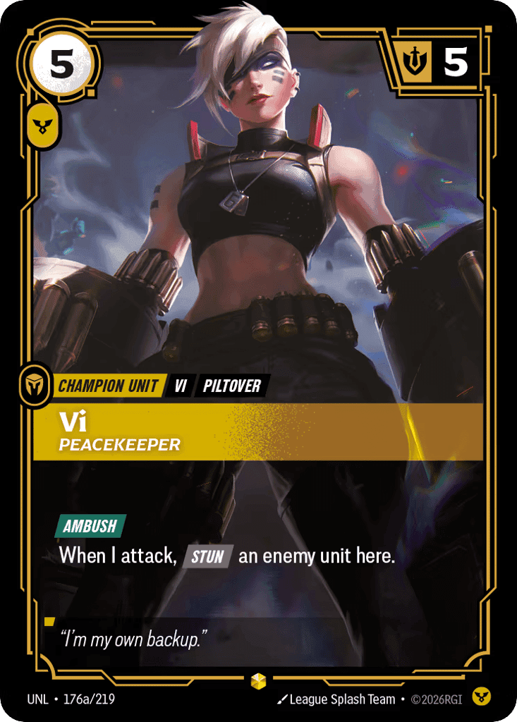 Vi - Peacekeeper (Alternate Art)