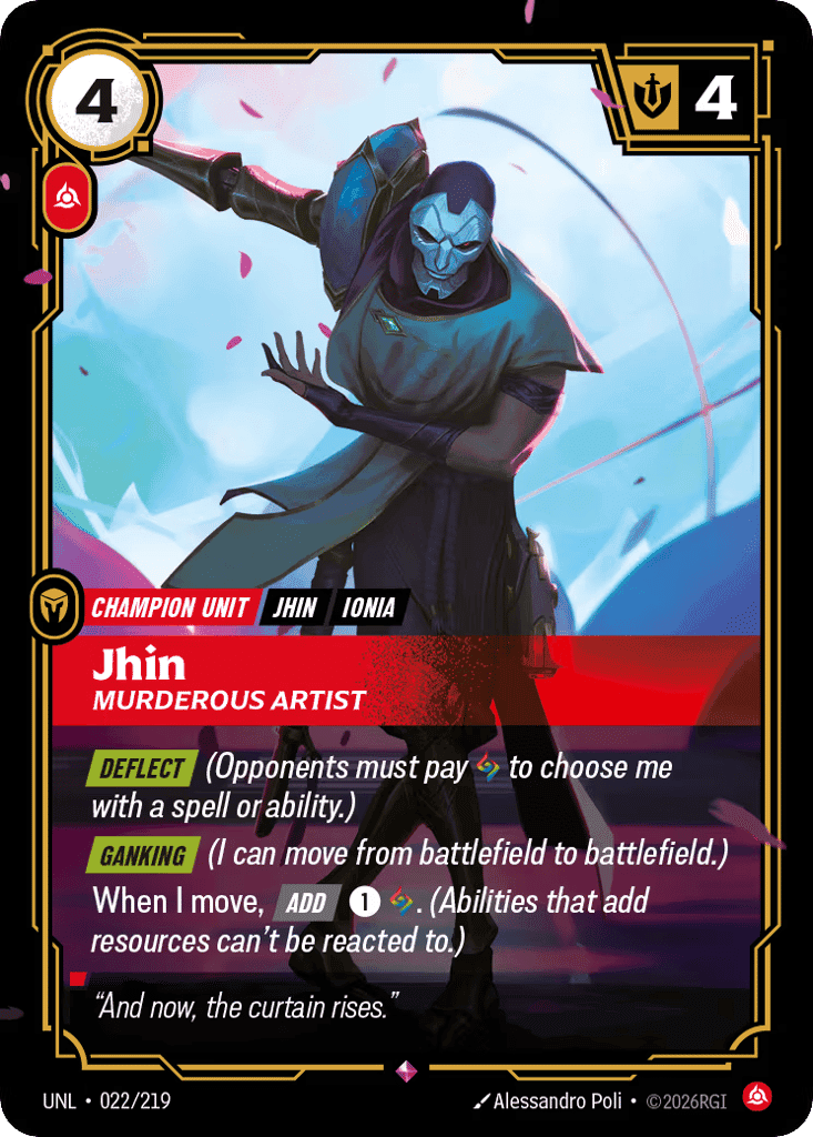 Jhin - Murderous Artist