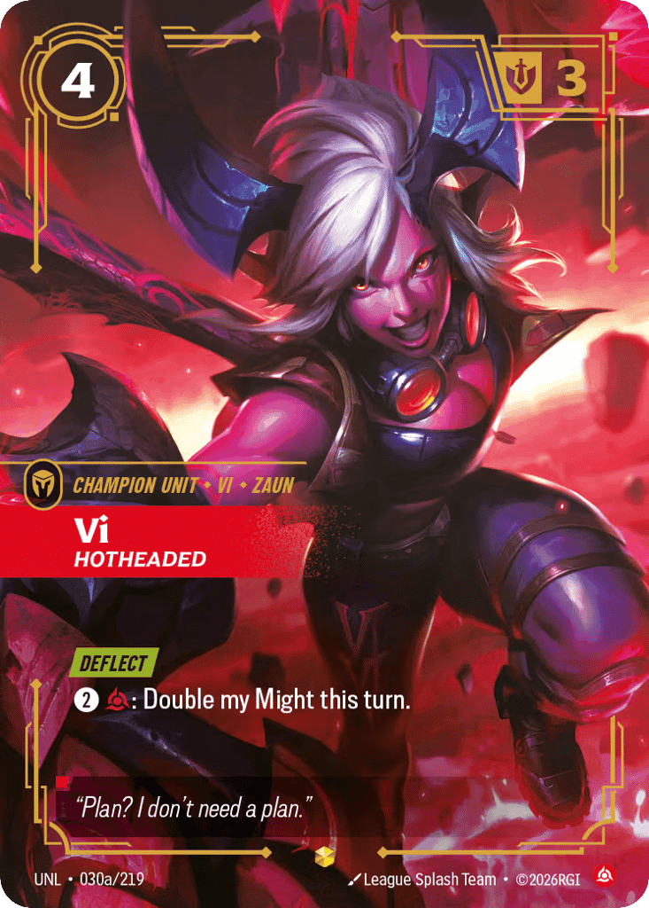 Vi - Hotheaded (Alternate Art)