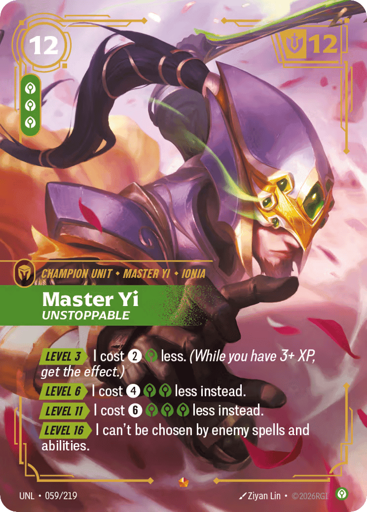 Master Yi - Unstoppable