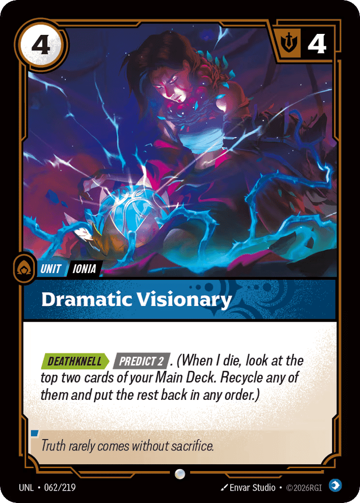 Dramatic Visionary