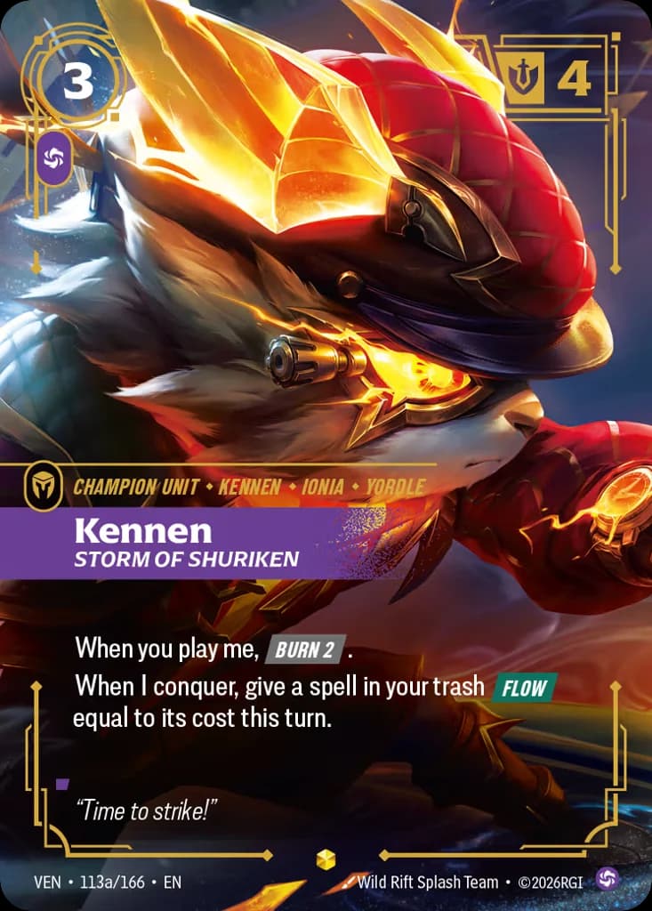 Kennen, Storm Of Shuriken
