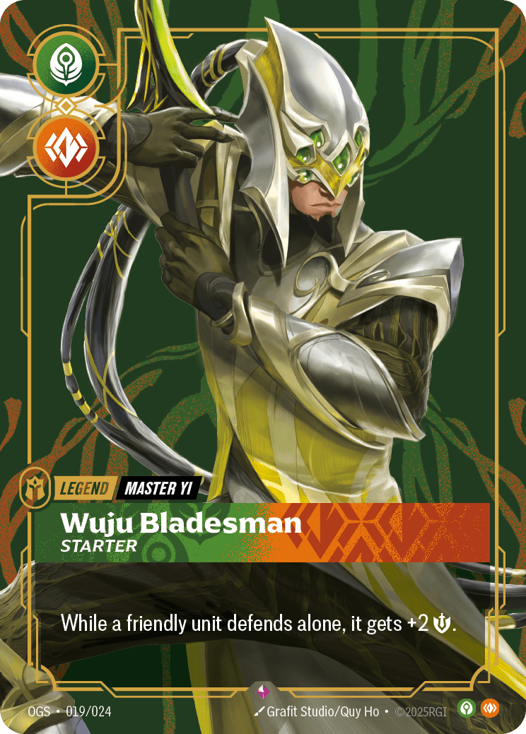 Master Yi - Wuju Bladesman