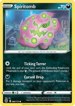 Spiritomb - 089/193 (Cosmos Holo)